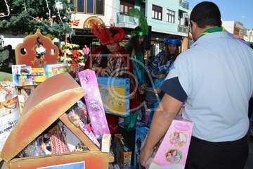 Recogida de juguetes este viernes en Los Llanos de Telde (Foto TA)